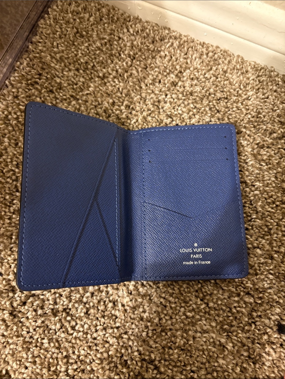 Designer LV Monogram Waller - Blue - Picture 2 of 3